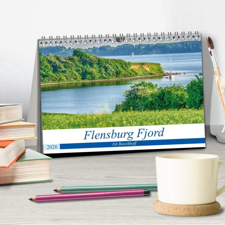 Produktbild: Flensburg Fjord (Tischkalender 2026 DIN A5 quer), CALVENDO Monatskalender