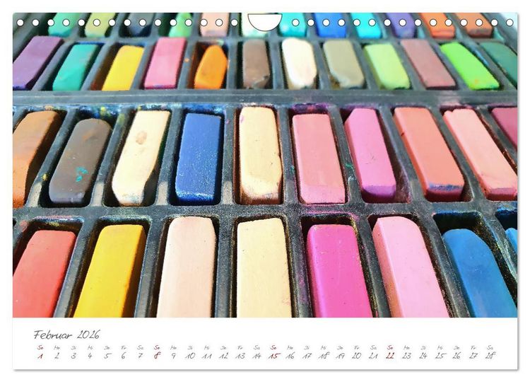 Produktbild: Atelierimpressionen - Des K&uuml;nstlers Handwerkzeug im Portrait (Wandkalender 2026 DIN A4 quer), CALVENDO Monatskalender