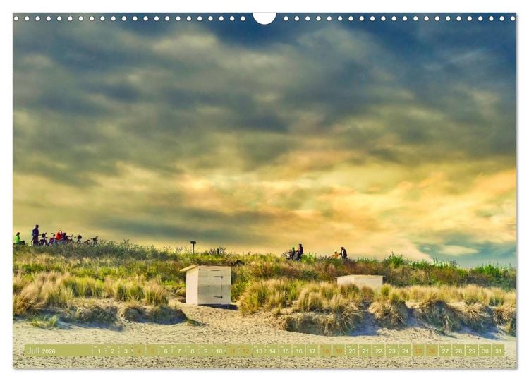 Produktbild: Zeeland - Urlaubstr&auml;ume zwischen Breskens und Domburg (Wandkalender 2026 DIN A3 quer), CALVENDO Monatskalender