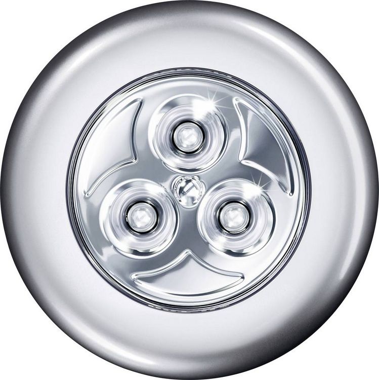 Produktbild: OSRAM HOMELIGHTING DOT-it Classic Silver 4099854531293 LED-Nachtlicht Kaltwei&szlig; Silver