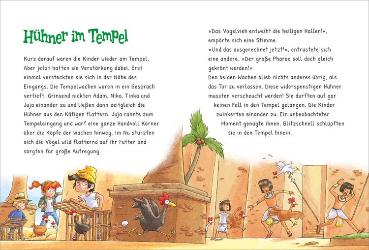 Produktbild: Die ZeitBande. Band 1. Der Zorn des Pharaos
