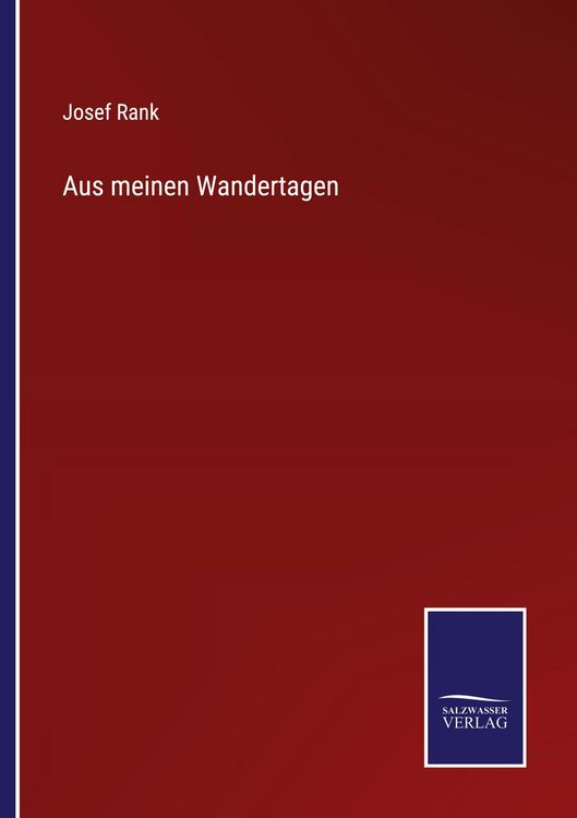 Produktbild: Aus meinen Wandertagen