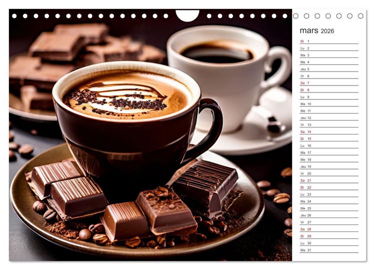 Produktbild: Plaisirs interdits (Calendrier mural 2026 DIN A4 vertical), CALVENDO calendrier mensuel