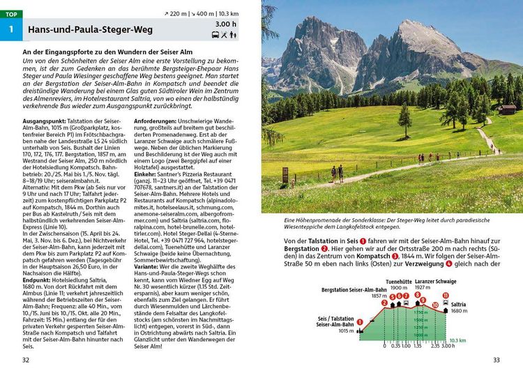 Produktbild: ROTHER Wanderf&uuml;hrer Seiser Alm