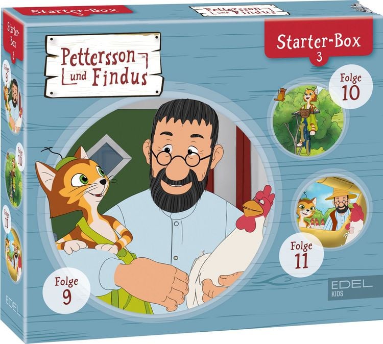 Produktbild: Pettersson Und Findus: Starter-Box,Folge 9-11