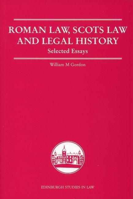 Produktbild: Roman Law, Scots Law and Legal History