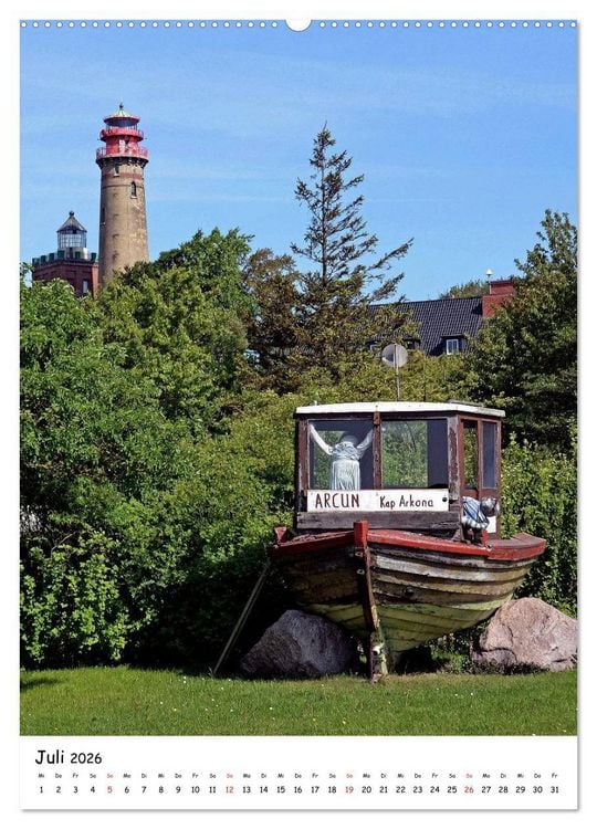 Produktbild: R&uuml;gen-Idyllische Momente (hochwertiger Premium Wandkalender 2026 DIN A2 hoch), Kunstdruck in Hochglanz