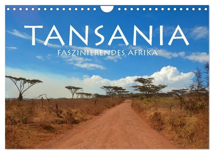 Produktbild: Tansania - Faszinierendes Afrika (Wandkalender 2026 DIN A4 quer), CALVENDO Monatskalender