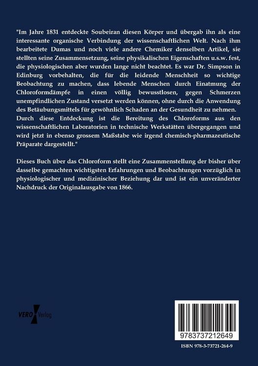 Produktbild: Das Chloroform