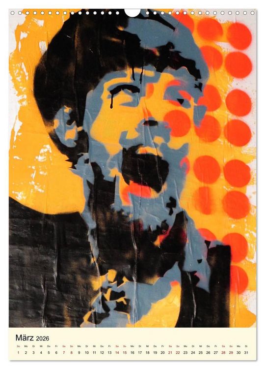 Produktbild: StreetArt London (Wandkalender 2026 DIN A3 hoch), CALVENDO Monatskalender