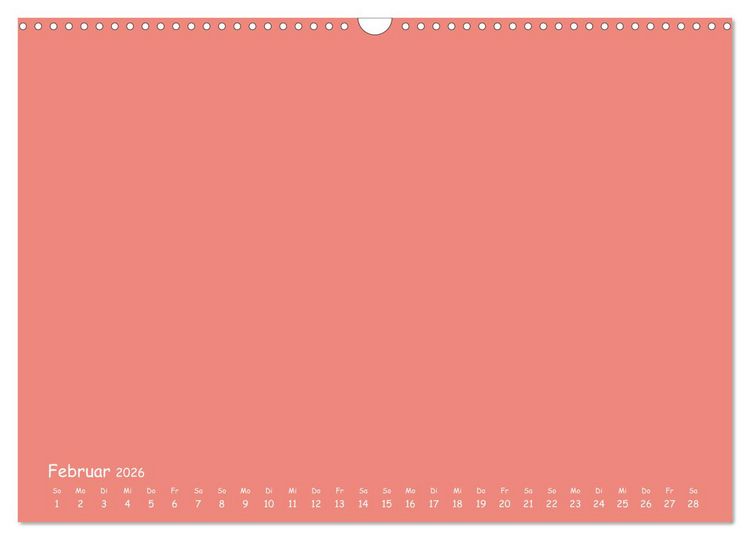Produktbild: Regenbogen Kinder Bastelkalender - Zum Selbstgestalten - DIY Kreativ-Kalender (Wandkalender 2026 DIN A3 quer), CALVENDO Monatskalender