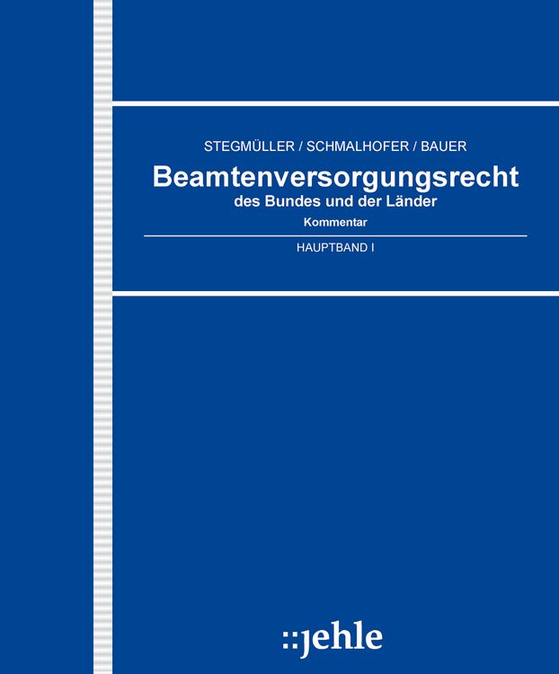 Produktbild: Beamtenversorgungsrecht des Bundes und der L&auml;nder