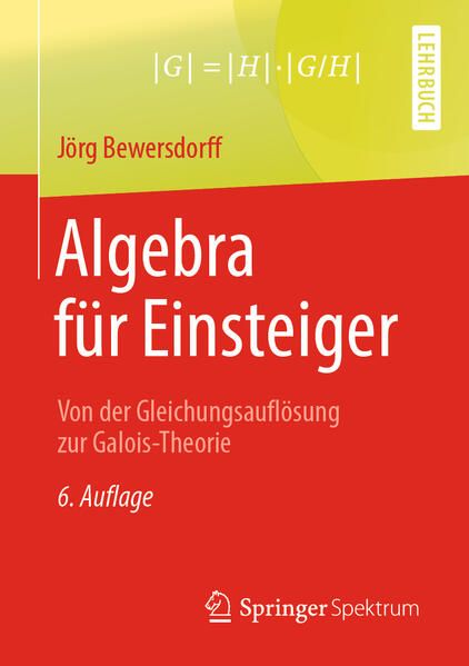 Produktbild: Algebra f&uuml;r Einsteiger