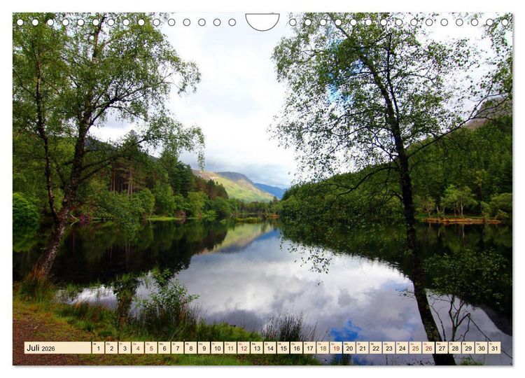 Produktbild: Glen Coe (Wandkalender 2026 DIN A4 quer), CALVENDO Monatskalender