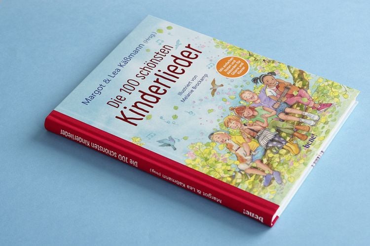 Produktbild: Die 100 sch&ouml;nsten Kinderlieder - Mit einfachen Noten und Akkorden f&uuml;r Gitarre und Klavier