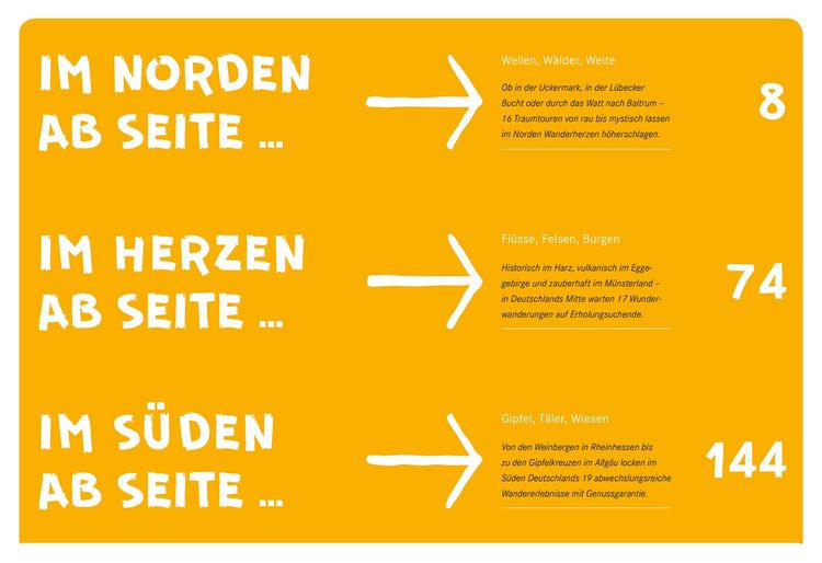Produktbild: 52 kleine & gro&szlig;e Eskapaden in Deutschland - Auf gehts zum Wandern