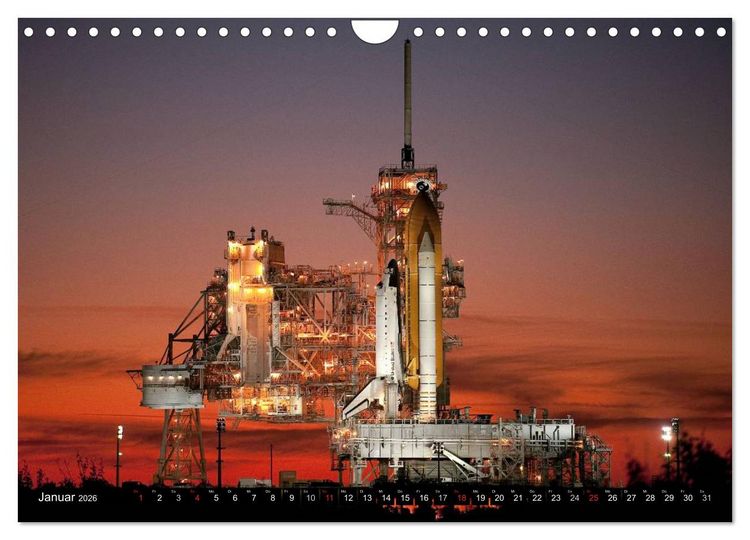 Produktbild: Raumfahrt und Weltall (Wandkalender 2026 DIN A4 quer), CALVENDO Monatskalender