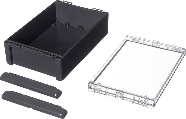 Produktbild: Bopla Bocube B 261709 PC-V0-G-7024 96026334 Outdoor-Geh&auml;use 170 x 271 x 90 Polycarbonat V0 Graphitgrau (RAL 7024) 1 St.