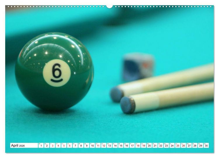 Produktbild: Indoor Aktivit&auml;ten. Billard, Darts und Bowling. Impressionen (hochwertiger Premium Wandkalender 2026 DIN A2 quer), Kunstdruck in Hochglanz
