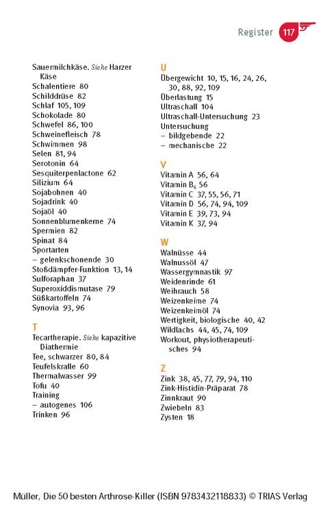 Produktbild: Die 50 besten Arthrose-Killer