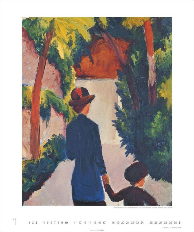 Produktbild: August Macke Edition Kalender 2027