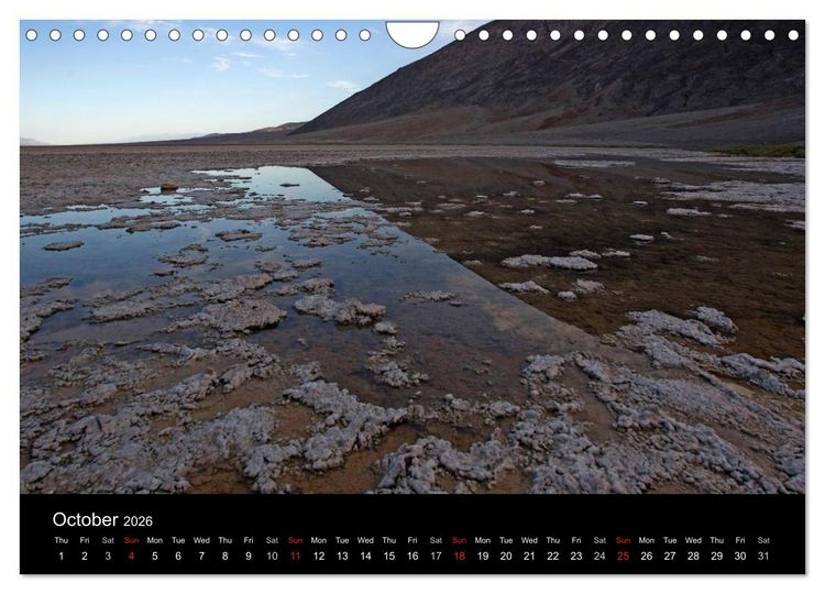 Produktbild: Death Valley California (Wall Calendar 2026 DIN A4 landscape), CALVENDO 12 Month Wall Calendar