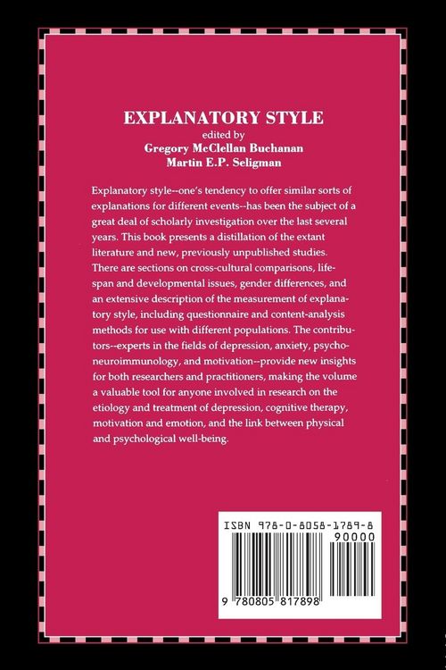 Produktbild: Explanatory Style