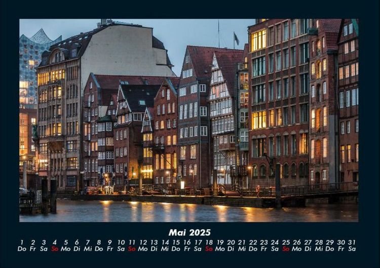 Produktbild: Hamburg 2025 Fotokalender DIN A4