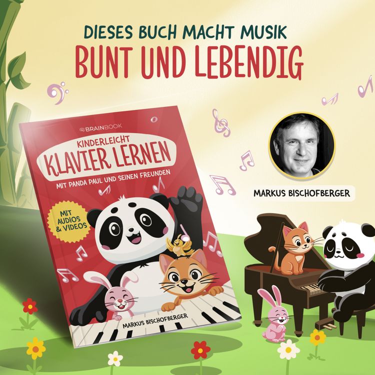 Produktbild: Kinderleicht Klavier lernen mit Panda Paul und seinen Freunden