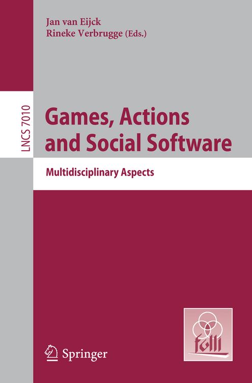 Produktbild: Games, Actions, and Social Software