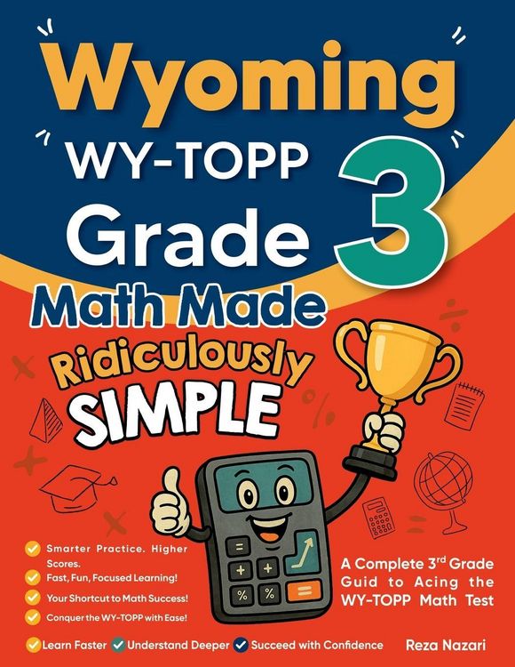 Produktbild: Wyoming WY-TOPP Grade 3 Math Made Ridiculously Simple