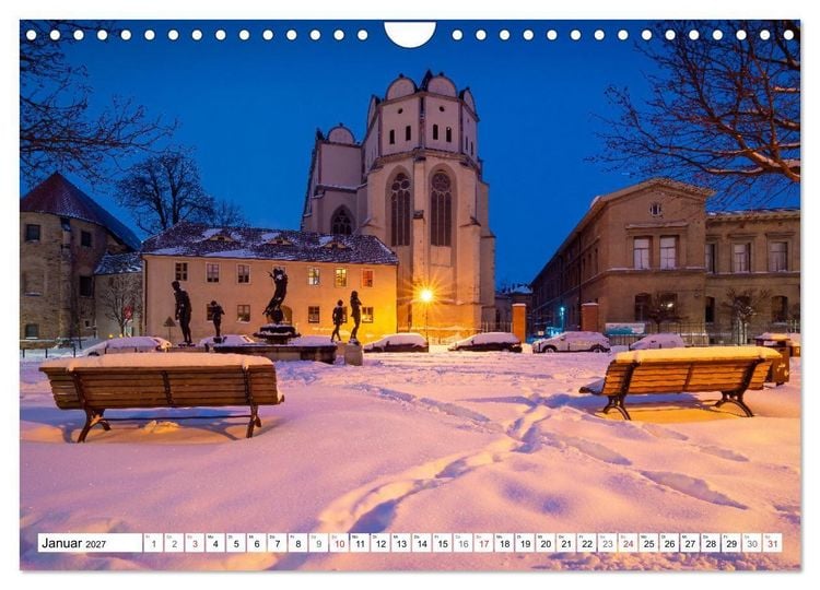 Produktbild: Halle-Saale - Die sch&ouml;nsten Ansichten (Wandkalender 2027 DIN A4 quer), CALVENDO Monatskalender
