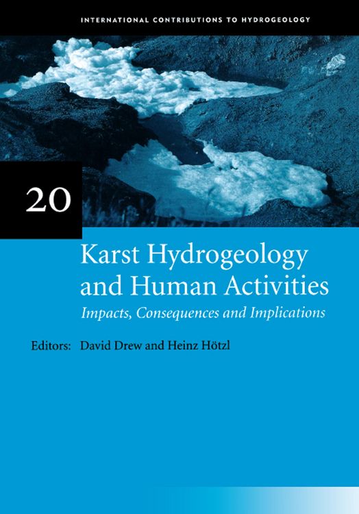 Produktbild: Karst Hydrogeology and Human Activities: Impacts, Consequences and Implications