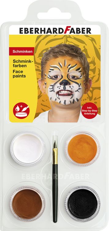 Produktbild: EBERHARD FABER Schminkfarbenset, Tiger