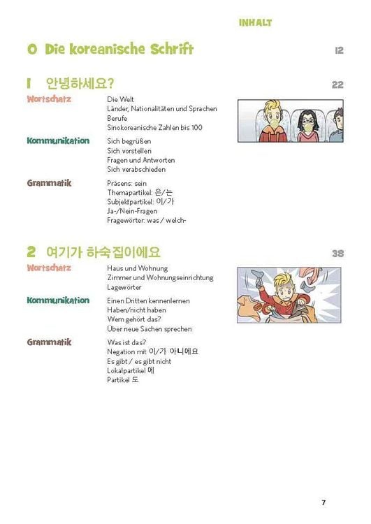 Produktbild: PONS Sprachlern-Comic Koreanisch