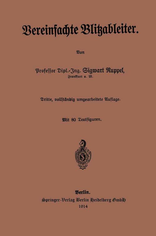 Produktbild: Vereinfachte Blitzableiter
