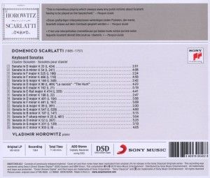 Produktbild: Horowitz plays Scarlatti, 1 Audio-CD