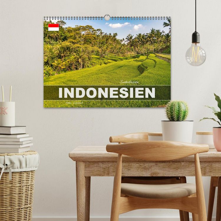 Produktbild: S&uuml;dostasien - Indonesien (Wandkalender 2027 DIN A3 quer), CALVENDO Monatskalender