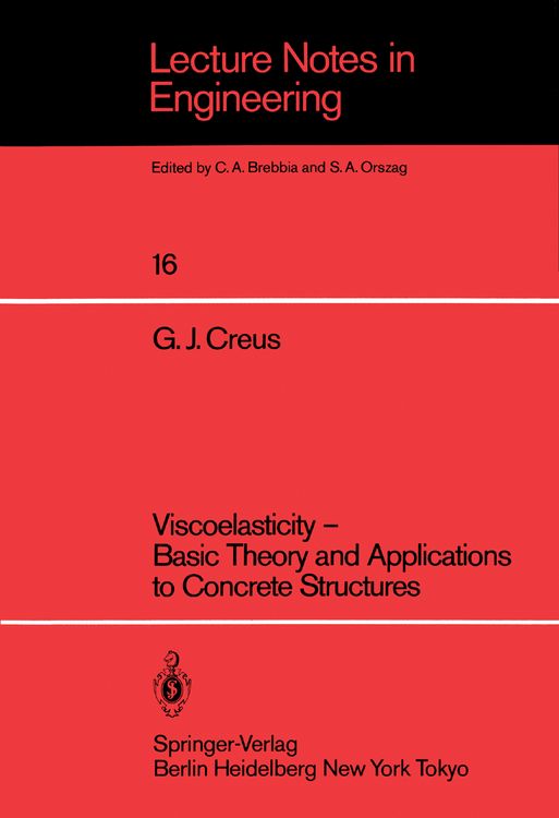 Produktbild: Viscoelasticity &mdash; Basic Theory and Applications to Concrete Structures