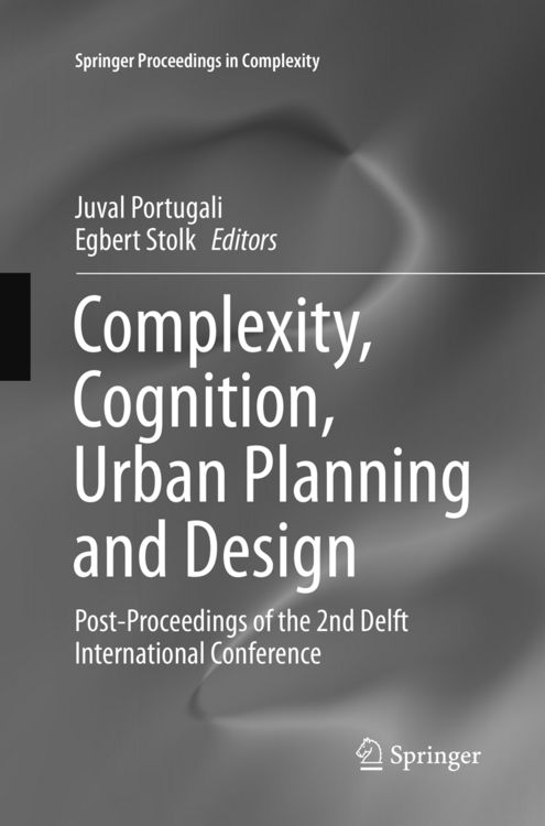 Produktbild: Complexity, Cognition, Urban Planning and Design