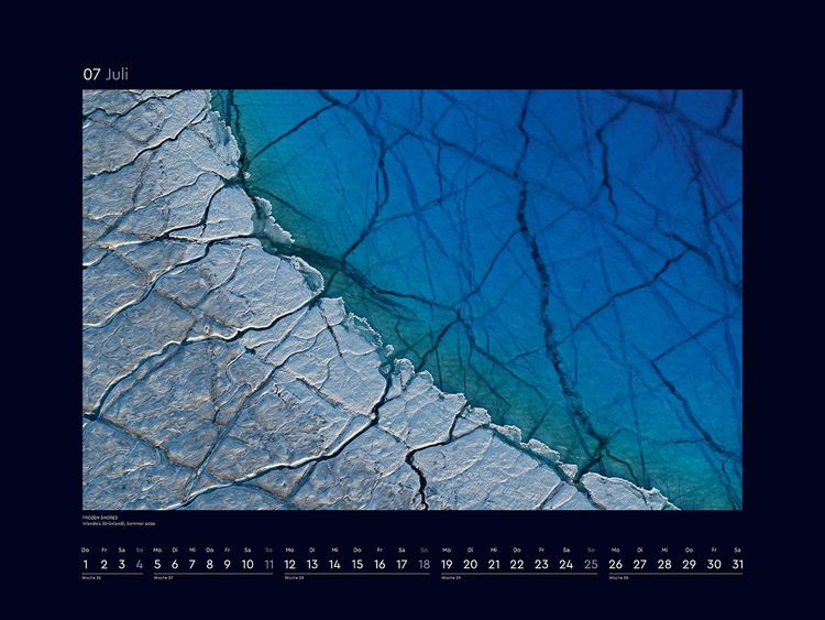 Produktbild: Eiswelten - KUNTH Wandkalender 2027