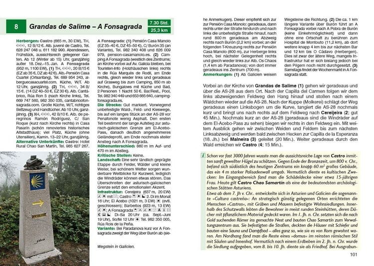 Produktbild: ROTHER Wanderf&uuml;hrer Jakobsweg &ndash; Camino Primitivo. 14 Etappen von der Atlantikk&uuml;ste &uuml;ber Oviedo bis Santiago