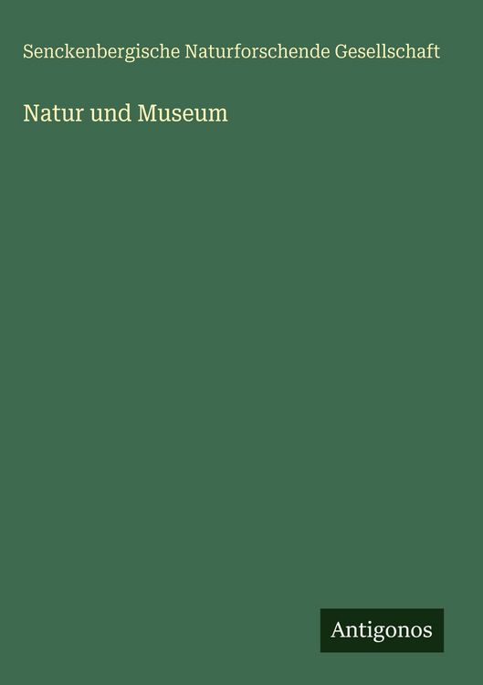 Produktbild: Natur und Museum
