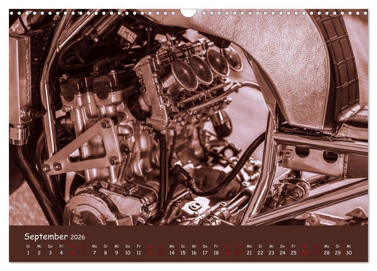 Produktbild: Custombikes 2026 (Wandkalender 2026 DIN A3 quer), CALVENDO Monatskalender