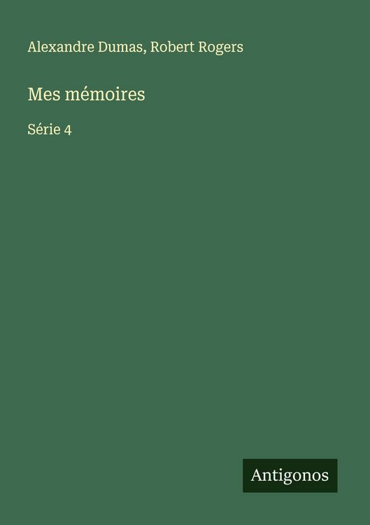 Produktbild: Mes m&eacute;moires