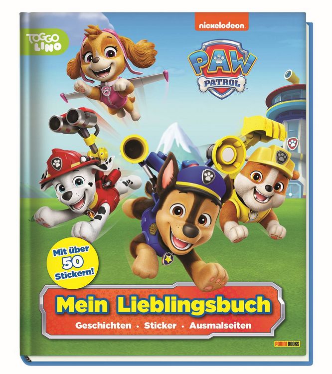 Produktbild: PAW Patrol: Mein Lieblingsbuch - Geschichten - Sticker - Ausmalseiten