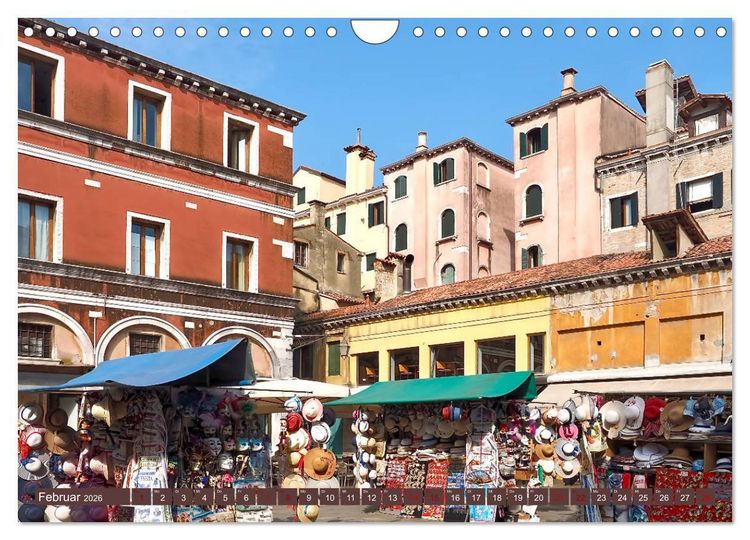 Produktbild: In Sehnsucht Dein Venedig (Wandkalender 2026 DIN A4 quer), CALVENDO Monatskalender