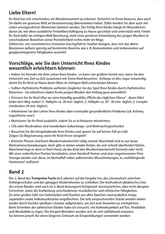 Produktbild: Trompeten Fuchs f&uuml;r Posaunenchor, Band 2 mit QR-Codes