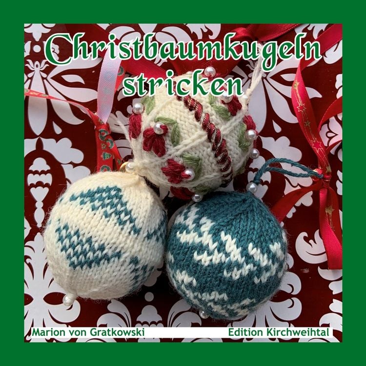 Produktbild: Christbaumkugeln stricken