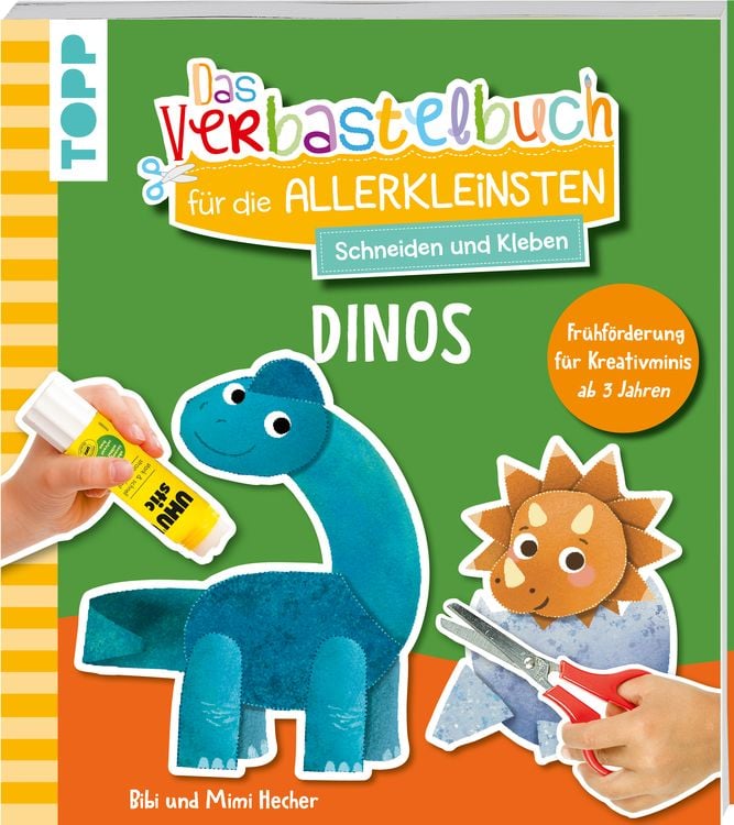 Bild vom Artikel Das Verbastelbuch für die Allerkleinsten. Schneiden und Kleben. Dinos vom Autor Bibi Hecher